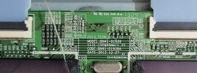 BN41-01939A, SAMSUNG UE40F6100, UE40F6170 T-CON BOARD