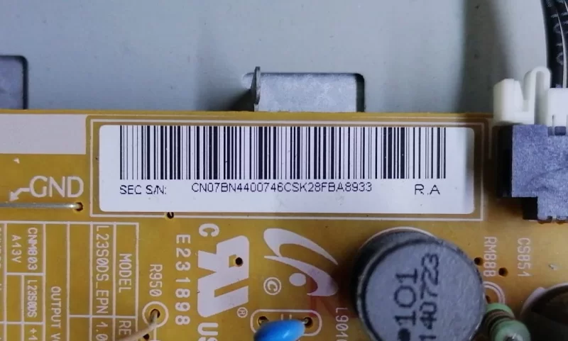 BN44-00746C, L23S0DS, SAMSUNG UE24H4070 POWER BESLEME