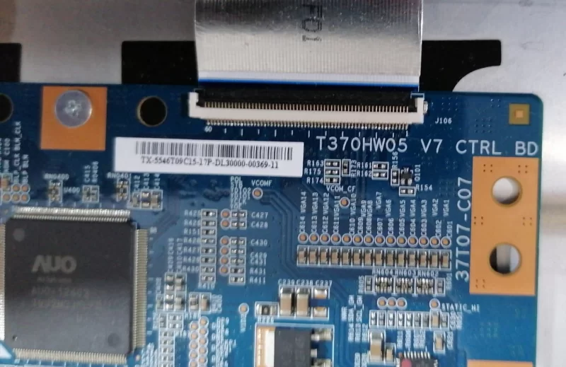 T370HW05 V7, 37T07-C07, SAMSUNG UE46D6000 T-CON BOARD