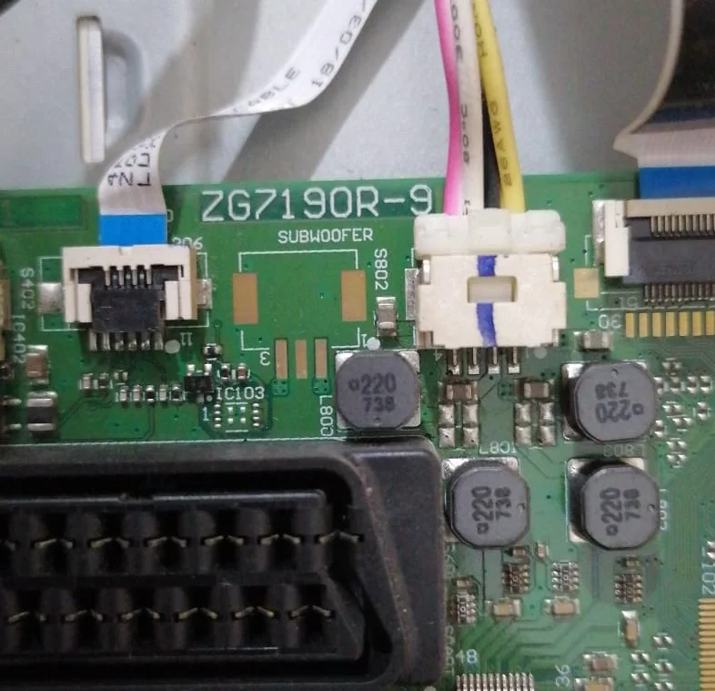 ZG7190R-9, BEKO B43L 6760 5B MAİNBOARD ANAKART