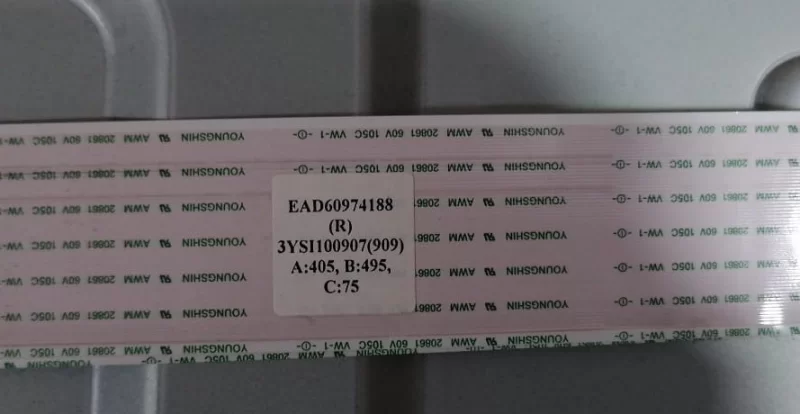 EAD60974188,  EAD60974189, LG 47LE5300 LVDS KABLO