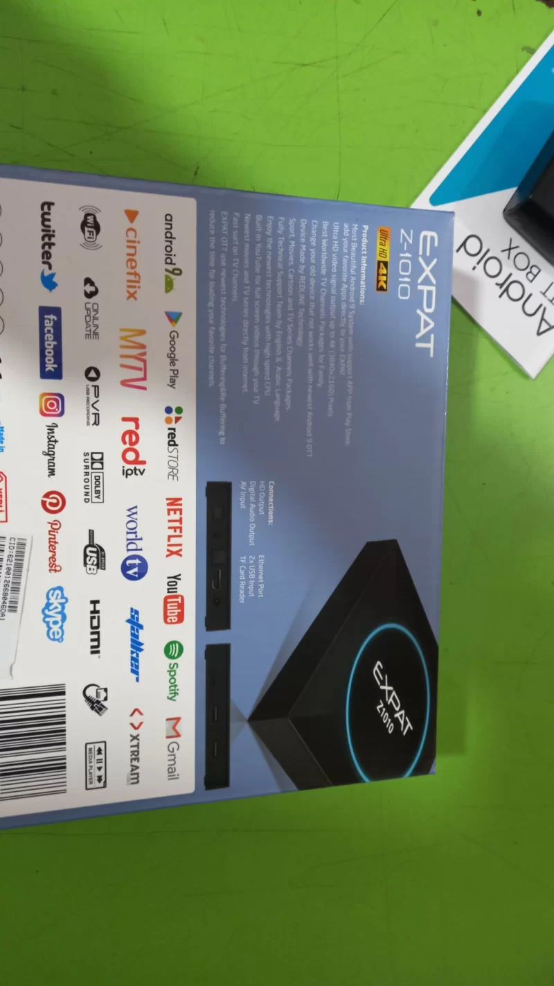 REDLİNE , EXPAT Z-1010 1GB Ram 8GB Hafıza TV Box