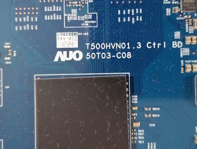 T500HVN01.3, 50T03-C08, SAMSUNG UE50ES5500W T-CON BOARD