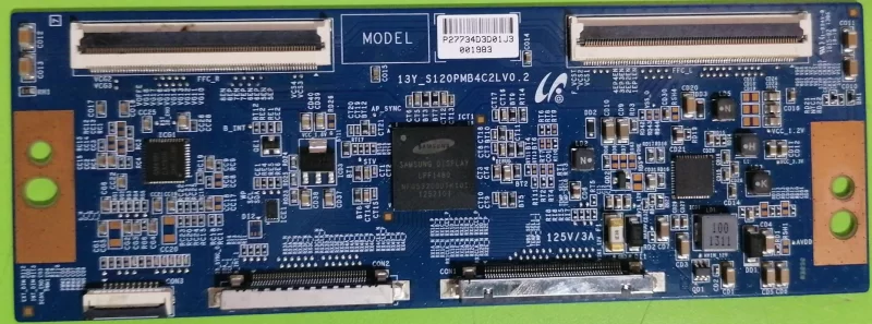 3Y_S120PMB4C2LV0.2, SAMSUNG T-CON BOARD