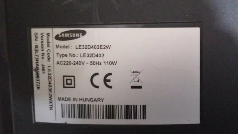 BN41-01702A, BN94-04174G, SAMSUNG LE32D403 MAİNBOARD ANAKART