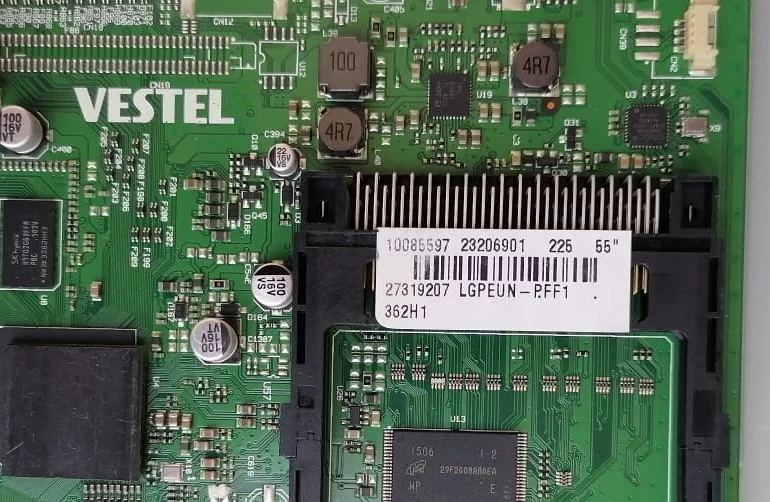 17MB91-2, 10085597, 23206901, VESTEL 55PF9090 MAİNBOARD ANAKART