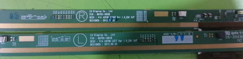 6870S-1681B, 6870S-1682B, LG 42LB620 PCB-GOF