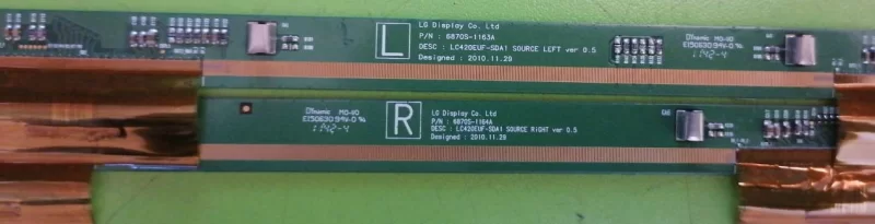 6870S-1163A, 6870S-1164A, LG 42LV3550 PANEL PCB-GOF