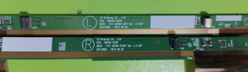 6870S-1533F, 6870S-1534F, LG 42LA660 PANEL PCB-GOF