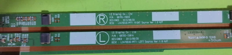 6870S-1581A, 6870S-1582A, PHİLİPS 47PFL7008 PANEL PCB-GOF