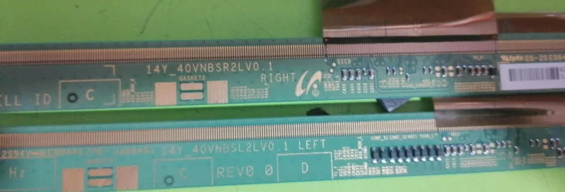 14Y_40VNBSR2LV0.1, 14Y_40VNBSL2LV0.1, SEG 40SE6500 PANEL PCB-GOF