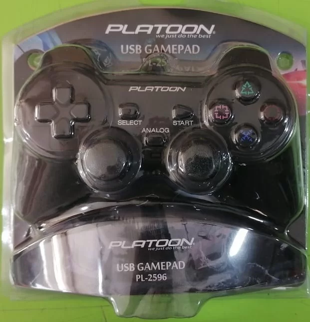 Platoon PL-2590 Pc Analog Dual Shock Game Pad