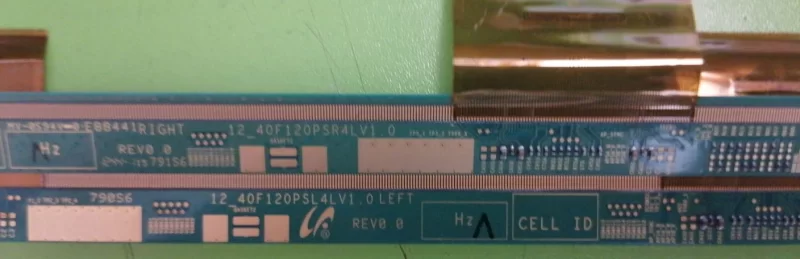 12_40F120PSR4LV1.0 LEFT RIGHT PHILIPS 40PFL5537 PANEL PCB-GOF