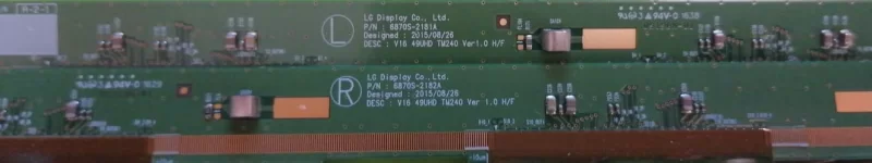 6870S-2181A, 6870S-2182A, LG 49UH770 PANEL PCB-GOF