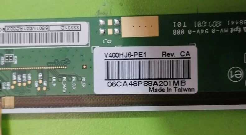 V400HJ6-PE1, SAMSUNG UE40N5300 PANEL PCB-GOF