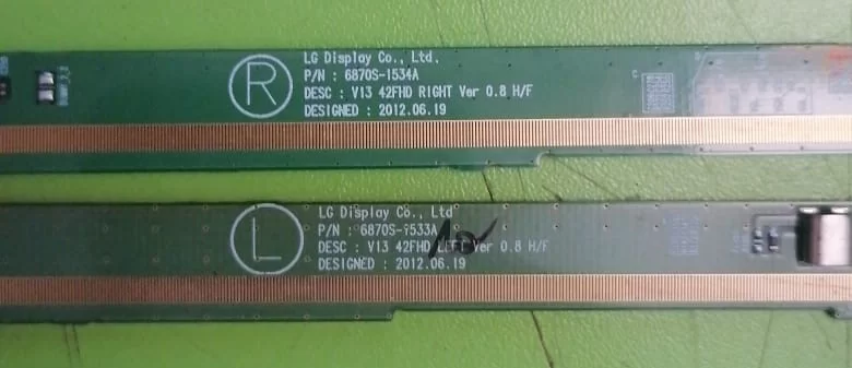 6870S-1534A, 6870S-1533A, LG 42LN575 PANEL PCB-GOF