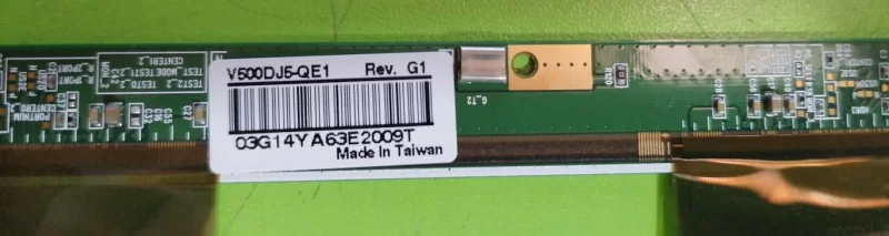 V500DJ5-QE1 Rev.G1, SAMSUNG UE50KU7000 PANEL PCB-GOF