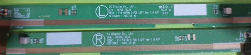 6870S-1722A, 6870S-1723A, LG 55LB670 PANEL PCB-GOF