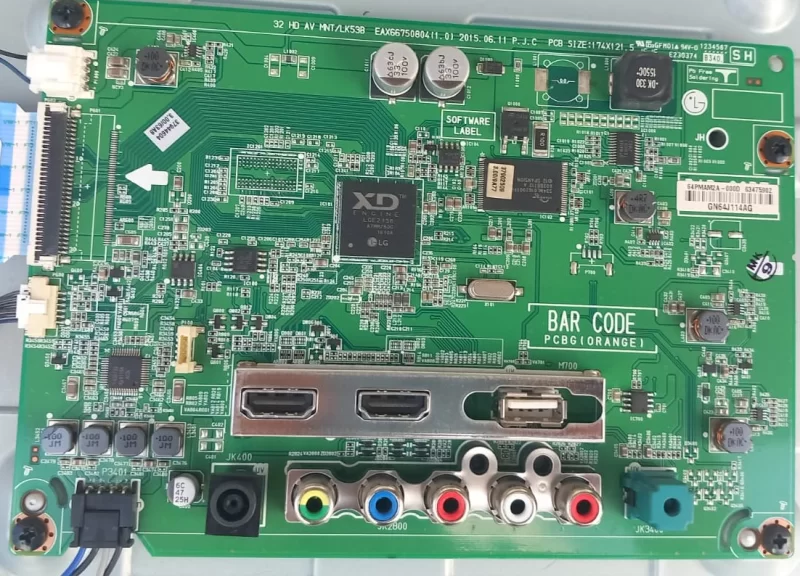 EAX66750804 (1.0), LG 32MB17HM-B MAİNBOARD ANAKART