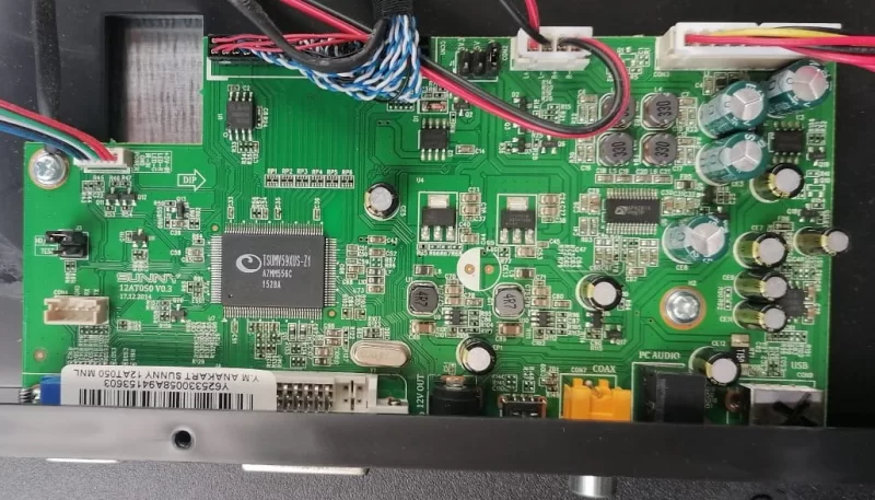 SUNNY 12AT050 V0.3, SUNNY SN042DLD12AT050-AFM MAİNBOARD ANAKART