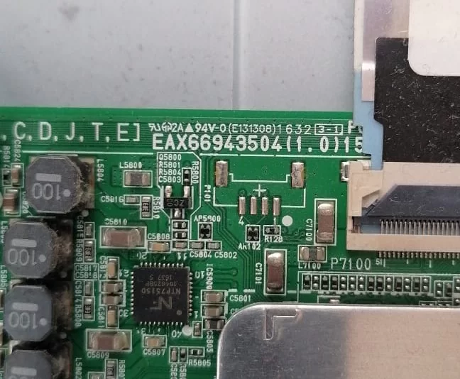 EAX66943504 (1.0), EBR82405801, LG 49UH610V MAİNBOARD ANAKART