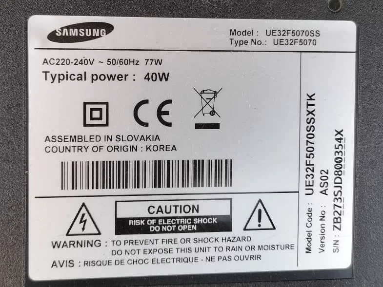 69.40T0F.F01, SAMSUG UE32F5070 T-CON FİLM KABLOSU