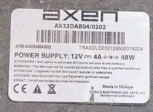 17AT004V1.1, AXEN AX32DAB04/0202 MAİNBOARD ANAKART