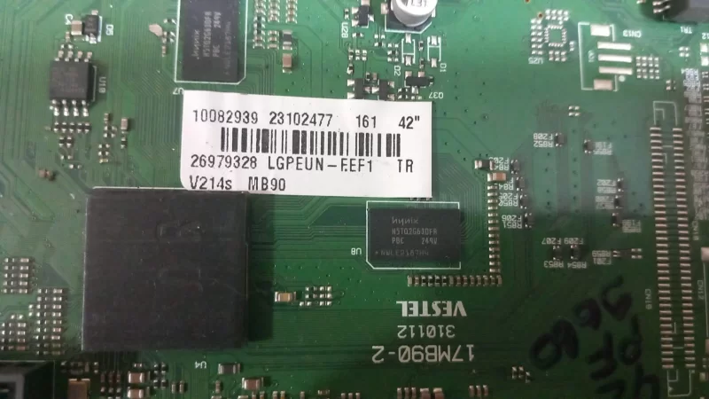 10082939, 23102477, 17mb90-2,  Vestel 42pf6090  Mainboard,  Anakart