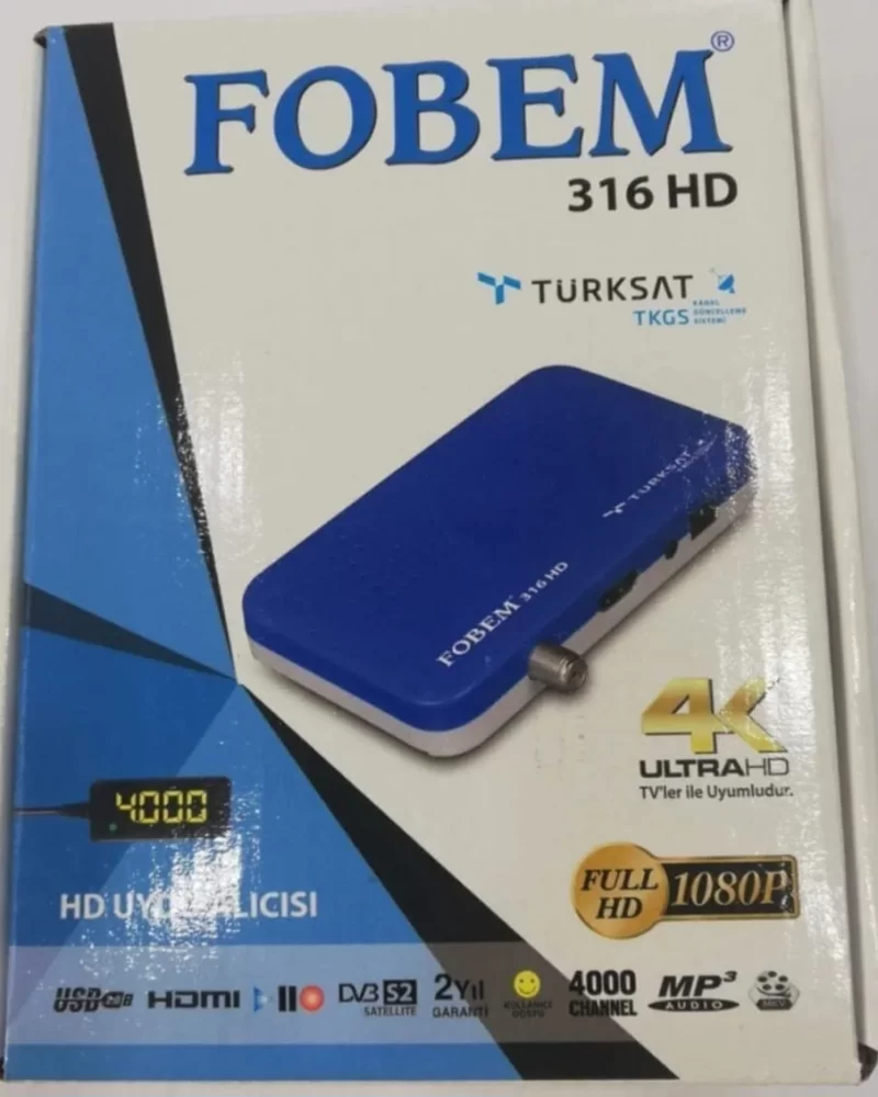 fobem 316 hd uydu alıcı