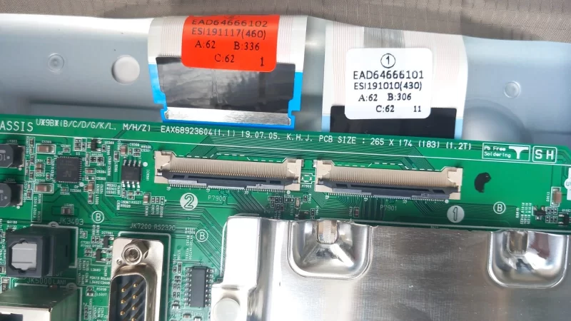 Eax68923604, Lg 55ut661hoza Ankart Maınoard