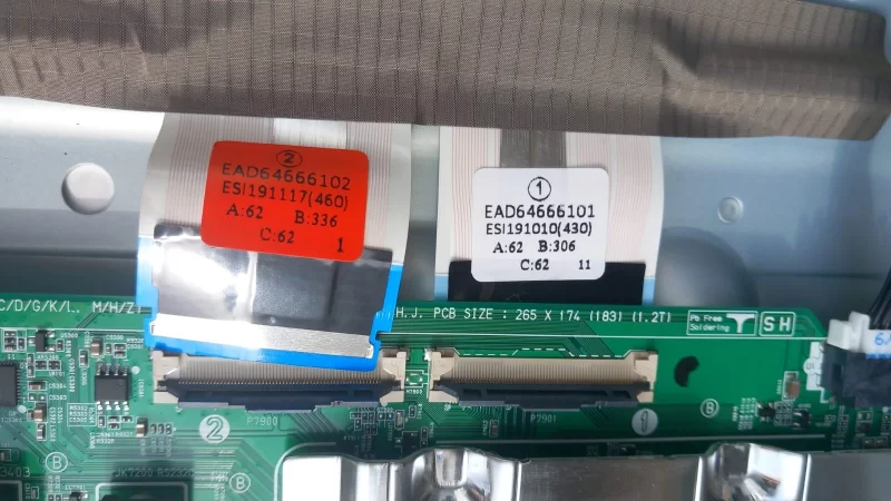 Ead64666101, Ead64666102, Lg 55ut661hoza Lvds Kablosu