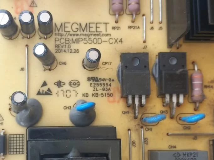 MEGMEET PCB:MIP550D-CX4, SUNNY SN055LDJRXCV6488H-Y POWER BESLEME