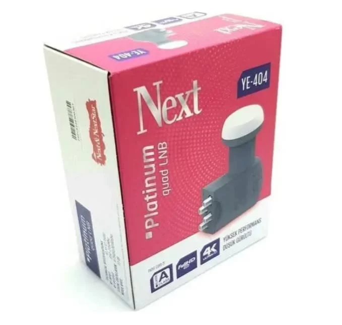 Next Ye-404 Platinum 0.1db Full Hd 4k Quad Lnb