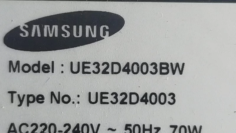 BN41-01702A, BN94-04900P, SAMSUNG UE32D4003BW MAİNBOARD ANAKART