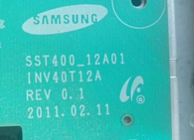 SST400_12A01, SAMSUNG LE40D551 İNVERTÖR BOARD