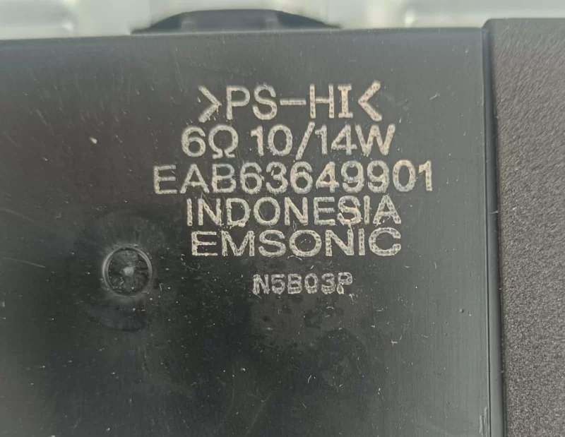 EAB63649901, 63649902, LG 55LF650V HOPARLÖR TAKIMI