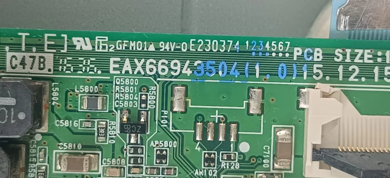 EAX66943504 LG 49UH610V MAİNBOARD ANAKART