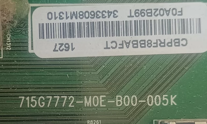 715G7772-M0E-B00-005K PHİLİPS 43PUS6501/12 MAİNBOARD ANAKART