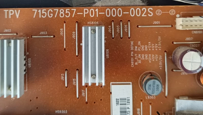 715G7857-P03-000-002S, PHİLİPS 43PUS6501/12 POWER BESLEME