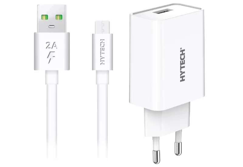 Hytech HY-XE21 5v 2.1A Micro Usb Kablolu Şarj Adaptörü