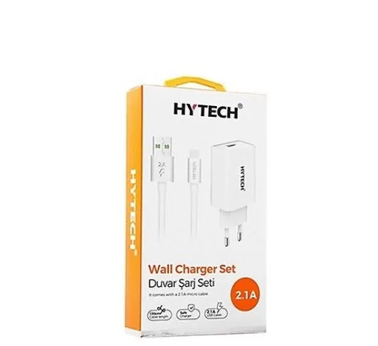 Hytech HY-XE21 5v 2.1A Micro Usb Kablolu Şarj Adaptörü