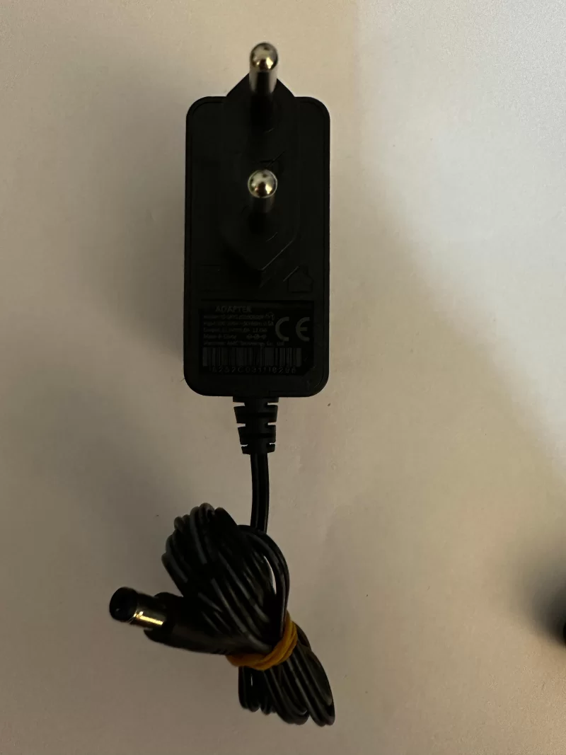 12 Volt 1 Amper Standart Uç Adaptör