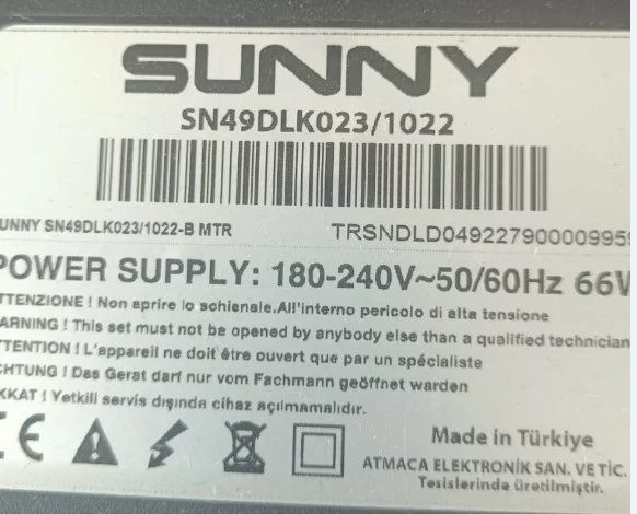 16at018, Sunny Sn49dıl023/1022 Mainboard, Anakart