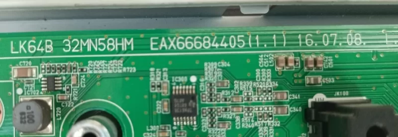 Eax66684405 (1.1), Lg 32mn58hm-P Mainboard, Anakart