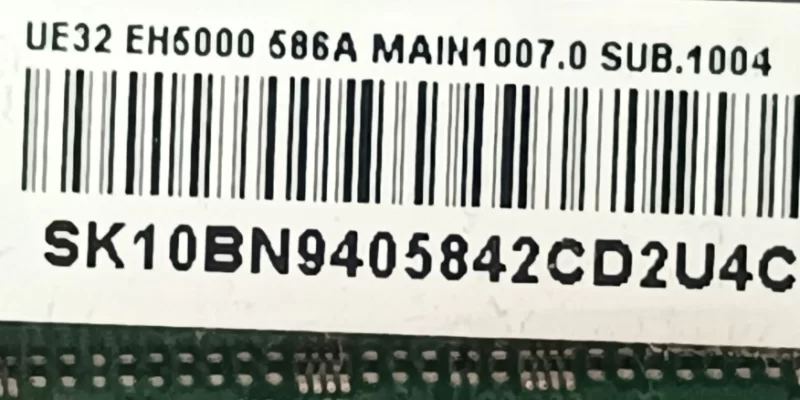 Bn41-01795a, Bn94-05842c, Samsung Ue32eh5000w Main Board, Anakart