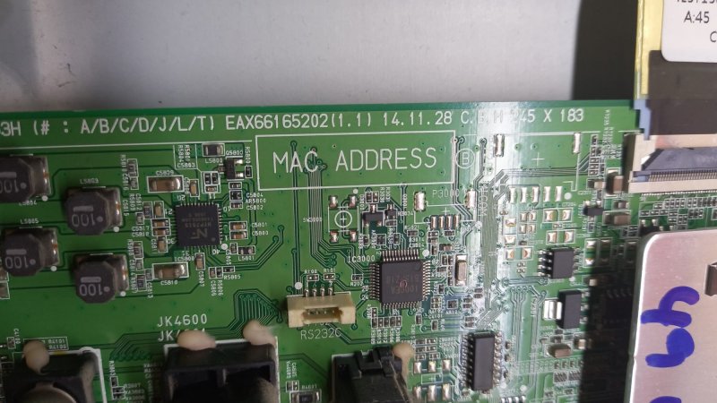 LG 49UF7787 MAIN BOARD EAX66165202 (1.1)