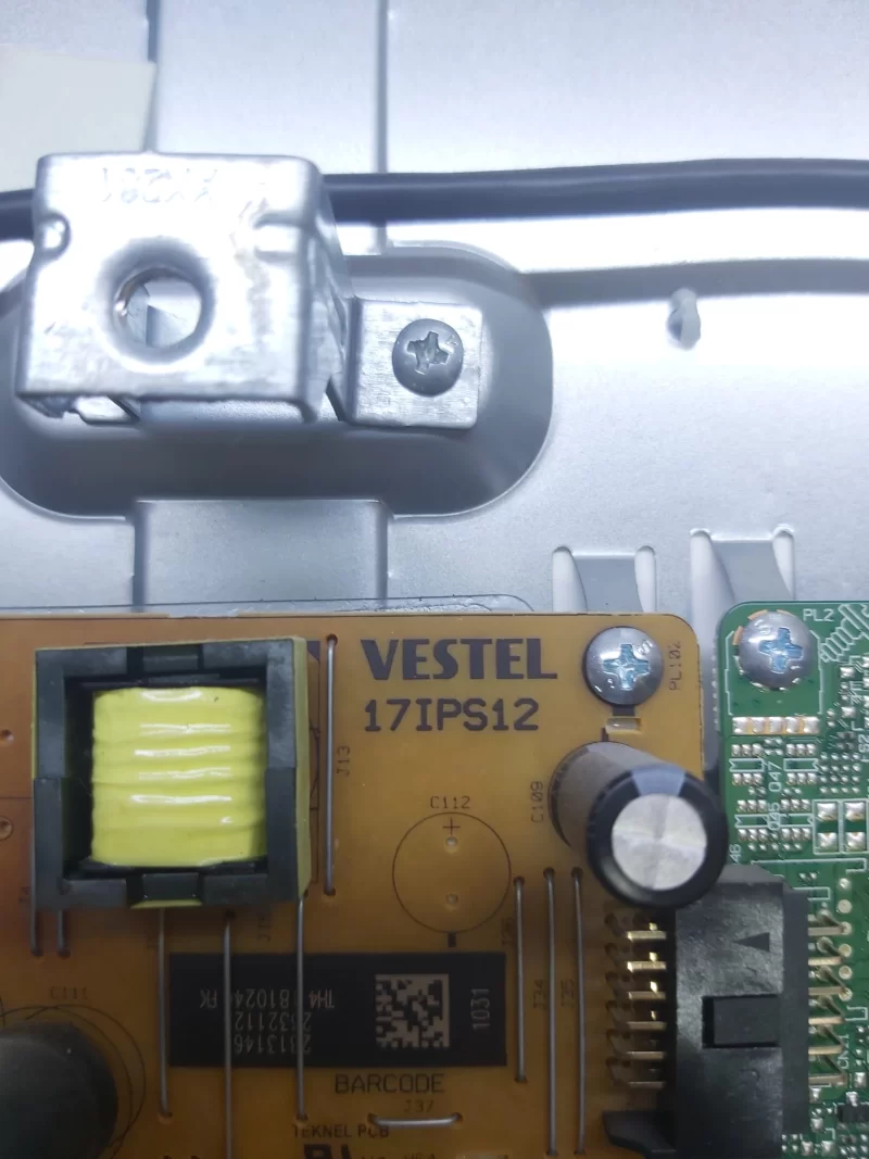 VESTEL 40FD7300, 17IPS12, 231115R3 POWER BOARD, BESLEME