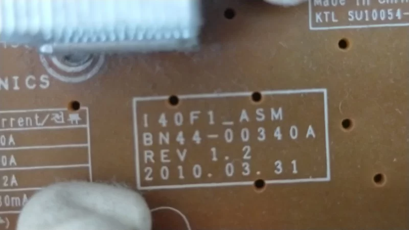 BN44-00340A, Samsung LE40C550J1W Power Board Besleme