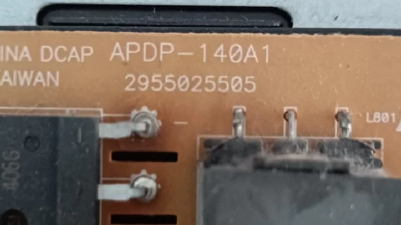 Apdp-140a1, 2955025505,  Grundig 43 Vle 5537 Bg Power Board, Besleme