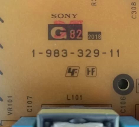 1-983-329-11, Aps-419, Sony Kd-55xf9005 Besleme Kartı